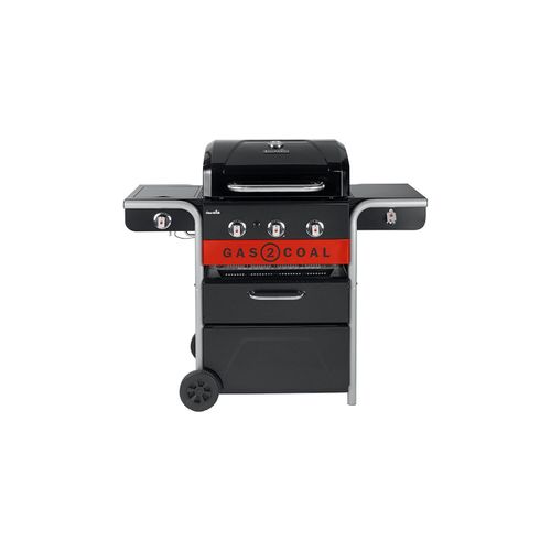 Char-Broil Gasgrill Holzkohlegrill Hybridgrill Gas2Coal 2.0 330 133,4 x 62,9 cm 3-Brenner