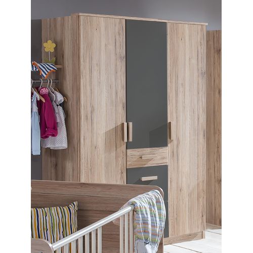 Kleiderschrank Drehtürenschrank Schlafzimmer Schrank Holzschrank 