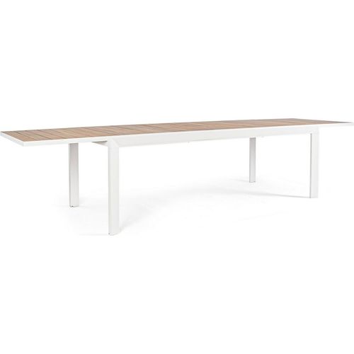 Tisch Belmar 220-340 x 100 x 75 cm Aluminium