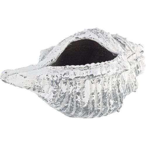 Pflanzentopf Muschel 68 x 38 x 35 cm Weiß