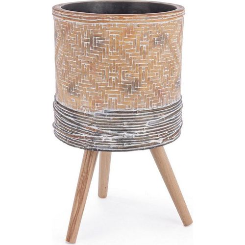 Pflanzentopf Dakar 39 x 39 x 40 cm Natur