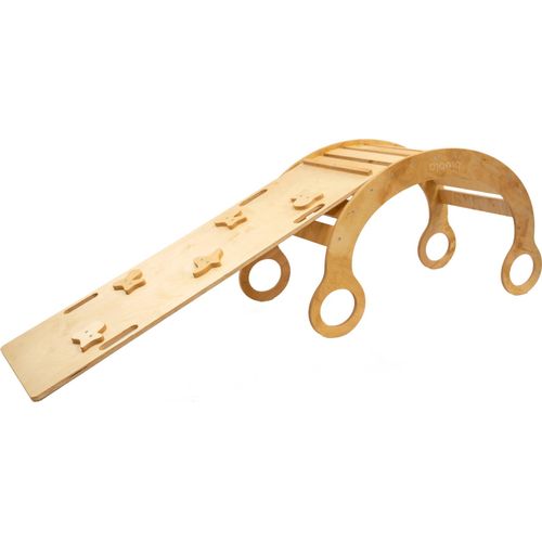 Kletterbogen mit Rutsche 2in1 Klettergerüst Kinder Holz