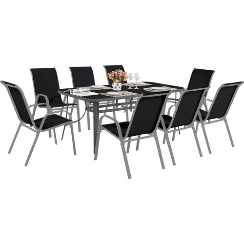 Gartenlounge Cordoba + Tropic 8 Personen