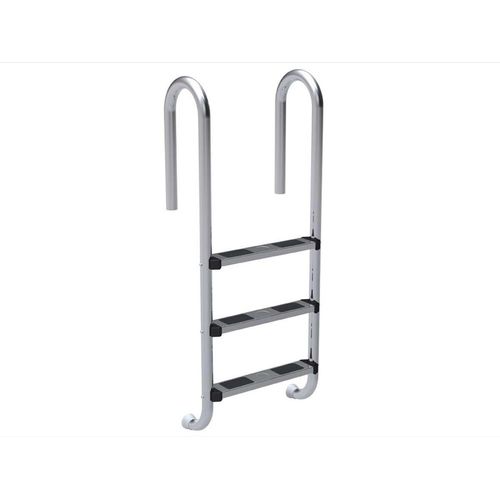 Treppe aus Edelstahl - 3 Stufen