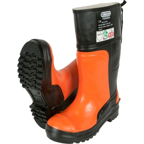 Oregon Kettensägen Schnittschutzgummistiefel mit Stahlkappen, 41 295385-41