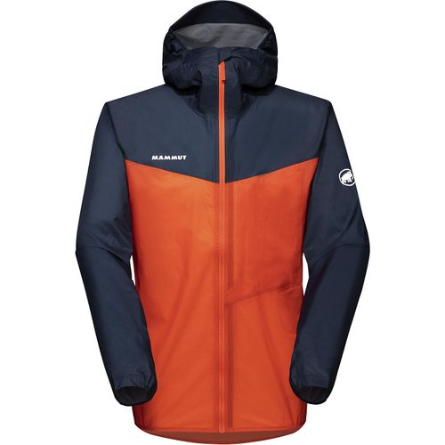 MAMMUT Kento Light HS Herren Hardshelljacke orange und marineblau