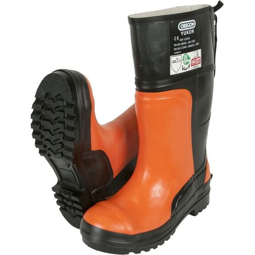 Oregon Kettensägen Schnittschutzgummistiefel mit Stahlkappen Oregon, 42