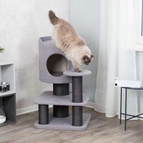TRIXIE Katzen Kratzbaum Tazio XXL Grau