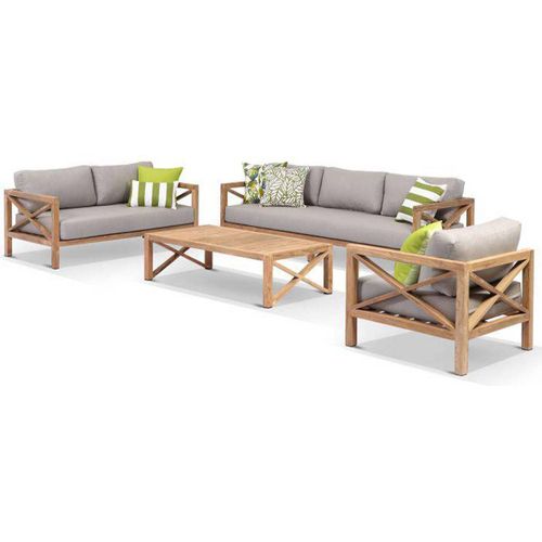 Outdoor Sitzgruppe „Pollie“ 4-tlg. von holz4home®