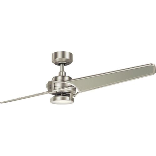 Deckenventilator mit Beleuchtung UBBA Fernbedienung LED dimmbar 142 cm lang