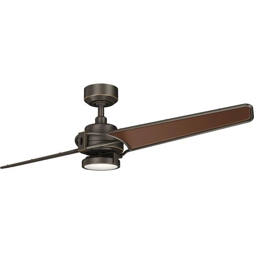 Deckenventilator mit Beleuchtung UBBA Fernbedienung Umkehrmotor LED dimmbar Wohnzimmer