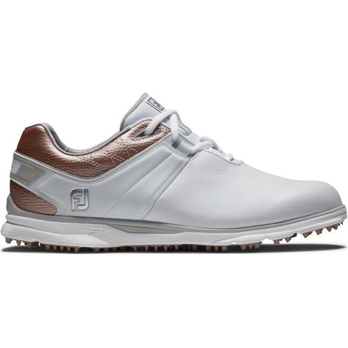Footjoy Pro|SL Golfschuh Damen Weiß/Rose Medium 38.5
