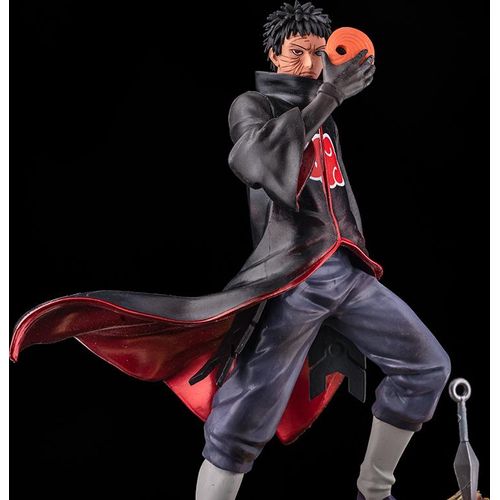 Anime Naruto Shippuden GK Akatsuki Tobi Statue Uchiha Obito Modell 26cm PVC Action Figur Sammlung Kinder Spielzeug für Kinder Gfit