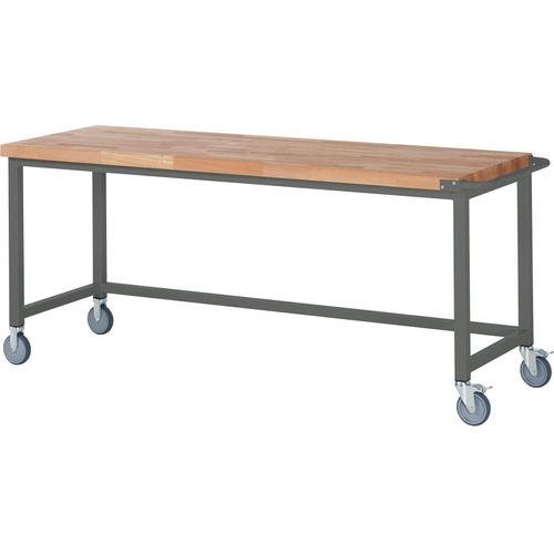 STIER Fahrbare Werkbank Premium BxTxH 2000x700x880 mm