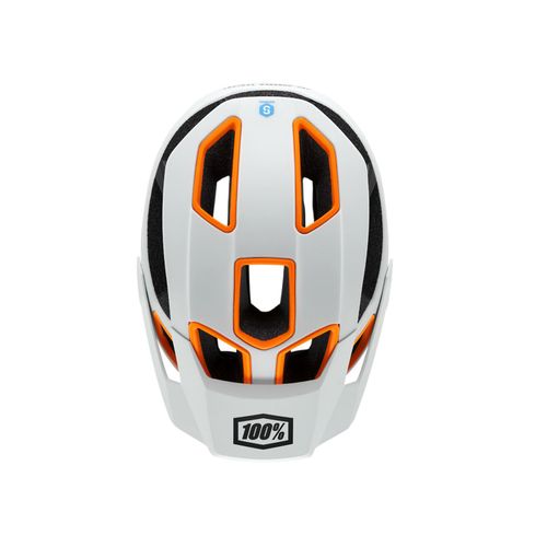 100% Altec helmet w/Fidlock Light Grey XS/S