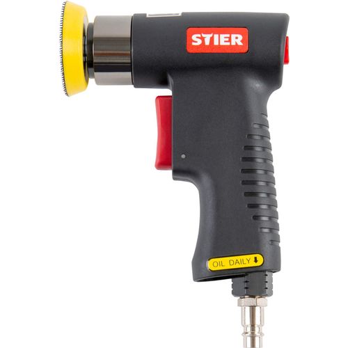 STIER Mini-Exzenterschleifer-Satz ME-26 Länge 100 mm 64-teilig