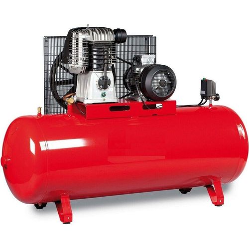 Druckluft Kompressor Kolbenkompressor 5.5PS 500l 15bar BK114 Werkstattkompressor