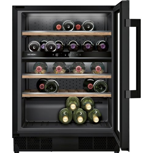 Siemens Weinkühlschrank mit Glastür 82 x 60 cm KU21WAHG0