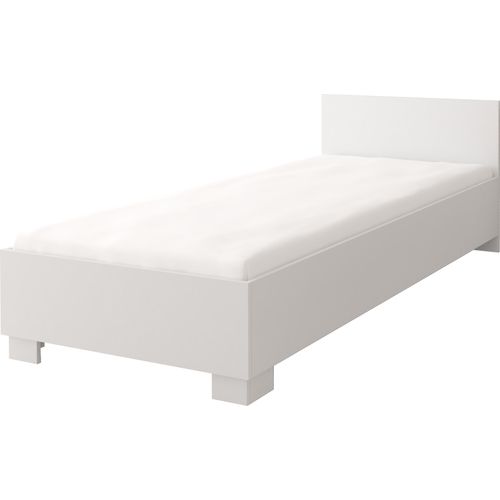 Kinderbett Bett Bettgestell Einzelbett Bett 90cm ohne Matratze Weiß Jonas 36