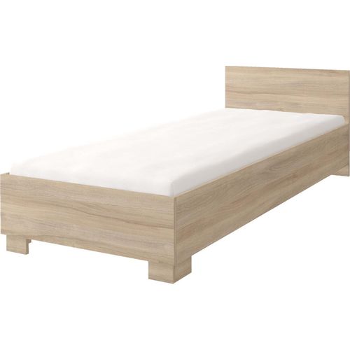 Kinderbett Bett Bettgestell Einzelbett Bett 90cm ohne Matratze Sonoma Eiche Jonas 36