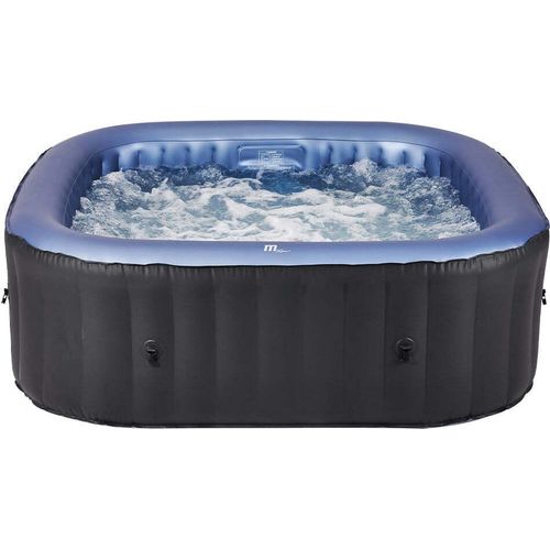 PureHaven aufblasbarer Whirlpool 158x158x68 cm für 4 Personen selbstreinigend inkl. Filterkatuschen und Abdeckung Leergewicht 24 kg