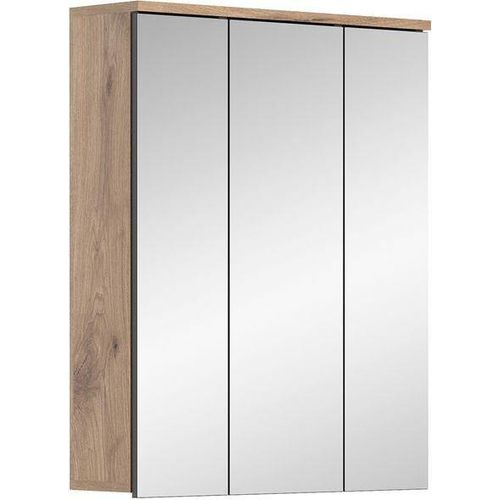 Mason Spiegelschrank Nox Oak, LED-Beleuchtung:mit LED-Beleuchtung