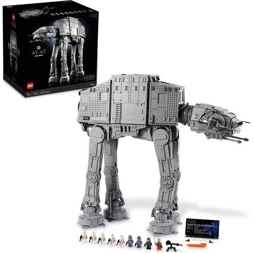 LEGO Star Wars AT-AT Figur zum Bauen für die Star Wars Sammlung, großes UCS Set für Erwachsene, Sammlerstück mit 9 Minifiguren 75313