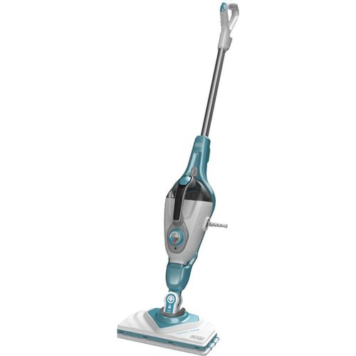 BLACK+DECKER Multifunktions-Dampfbesen 1300 W chemiefrei 7 Aufsätze Aufheizzeit 25s 7 Aufsätze 1600W BHSM168U-QS
