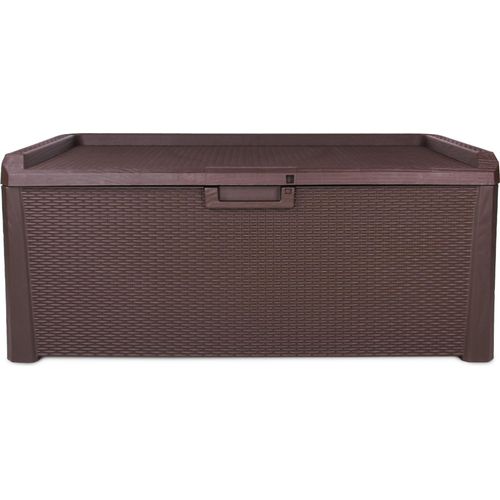 ONDIS24 Kissenbox Sitztruhe Santo 560 L braun