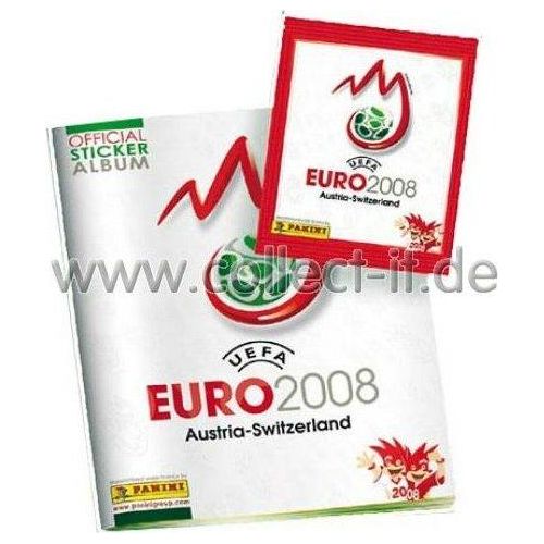 Panini EM Euro 2008 - kompletter Satz - 535 Sticker + Album zum