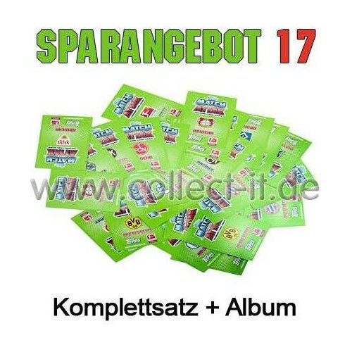 Match Attax - Spar 17 - Saison 11/12 - Komplettsatz + Sammelalbum