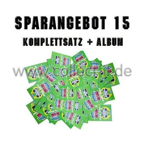 FA2 - Spar 15 - Komplettsatz ALLE 240 Karten+Sammelalbum - Star Wars Force Attax - Serie 2