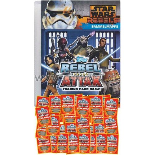 RA1 - Spar 13 - Komplettsatz ALLE Karten + Sammelalbum - Rebel Attax - Star Wars - Serie 1