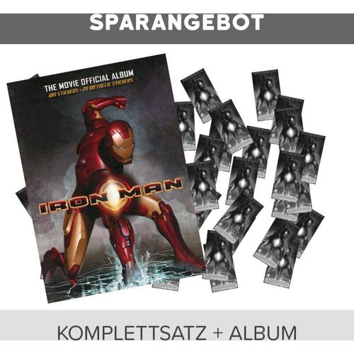 Iron Man - Sammelsticker - Komplettsatz + Album