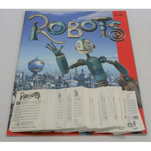 Robots - Sammelsticker - Komplettsatz + Album