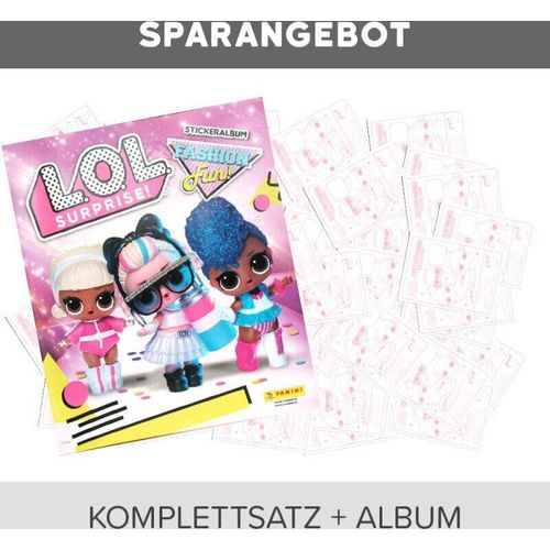 Panini - L.O.L Surprise 2 Lets be Friends - Sammelsticker - Komplettsatz + Album