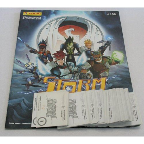 Strom Hawks - Sammelsticker - Komplettsatz + Album
