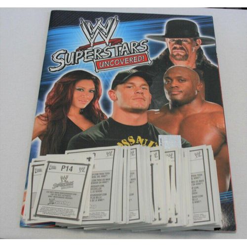 W Superstars, uncovered - Sammelsticker - Komplettsatz + Album
