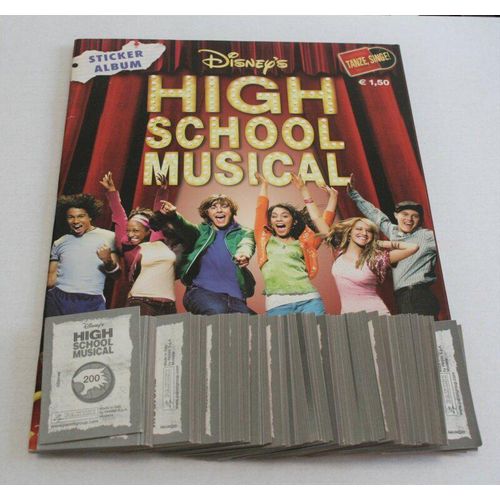 High School Musical - Sammelsticker - Komplettsatz + Album