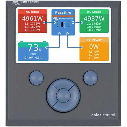 Victron Energy Color Gx Kontrolle Durchsichtig Durchsichtig One Size