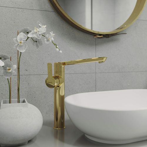 Design Arnika Gold Standmixer Für Waschschüsseln