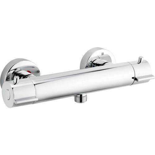 Duscharmatur,thermostatisch - rund Zweigriff Chrom
