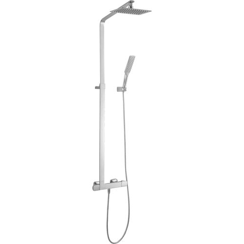 Duschsystem,mit Duscharmatur, thermostatisch Chrom