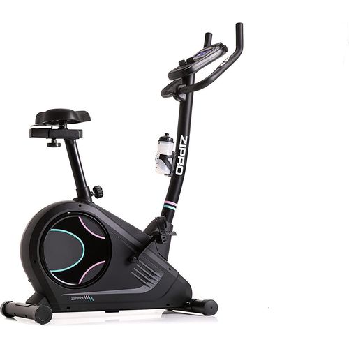 Zipro Flame WM Magnetischer Heimtrainer | LCD-Display | 8kg Schwungmasse | Fitnessrad 8 Widerstandsstufen | Zeit, Entfernung, Kalorien, Puls Messung