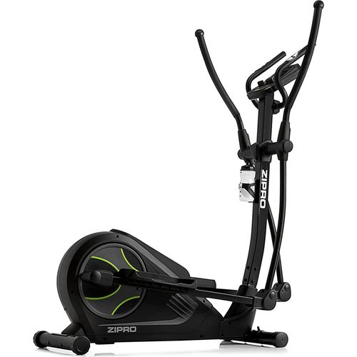 Zipro Heat | Magnetischer Crosstrainer bis 150 kg | iConsole+ 8-stufiges Widerstandssystem | Messung von Herzfrequenz, Kalorien und Geschwindigkeit