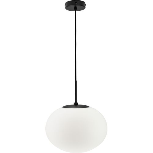 Pendelleuchte LED, Hängelampe, Deckenlampe Pendel, Pendellampe Esstisch, Pendelleuchte für Wohnzimmer, Skandinavische Design, Princess Opal/ Schwarze