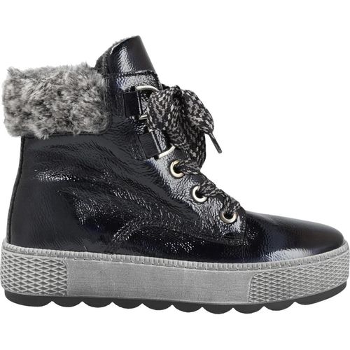 Comfort Basic Damen Stiefeletten Blau