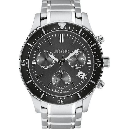 JOOP! Herren Quarz Chronograph aus Edelstahl mit Edelstahl Band - 2028338