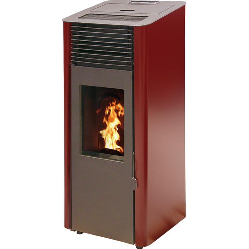 Interstoves Pelletofen Donatello 9 kw bordeauxrot