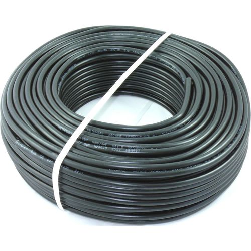 PVC Schlauchleitung H05VV-F 5G1,5 5x1,5 Schwarz 5-50m, Größe:40m
